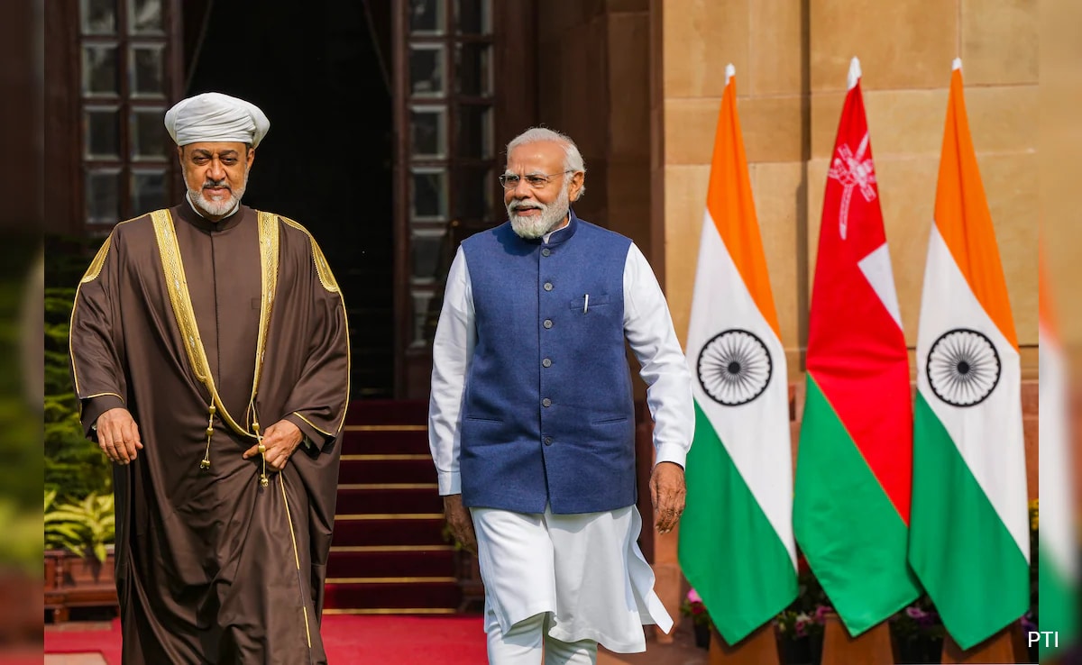 PM Modi, Oman's Sultan Discuss Israel-Gaza War, 2-State Solution For Palestine