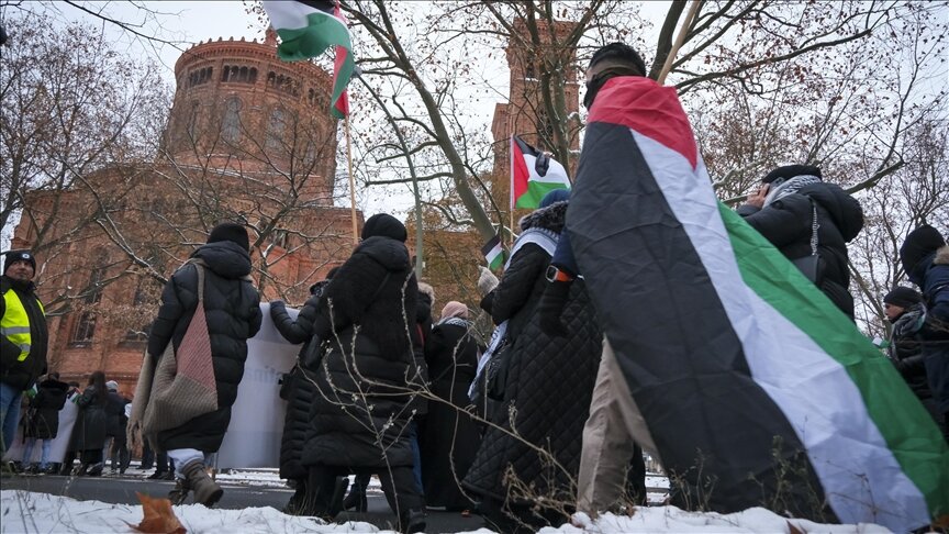 Hundreds protest in Berlin against Gaza ‘genocide’