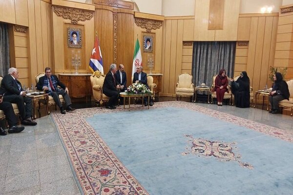 Cuban President in Iran for bilateral talks