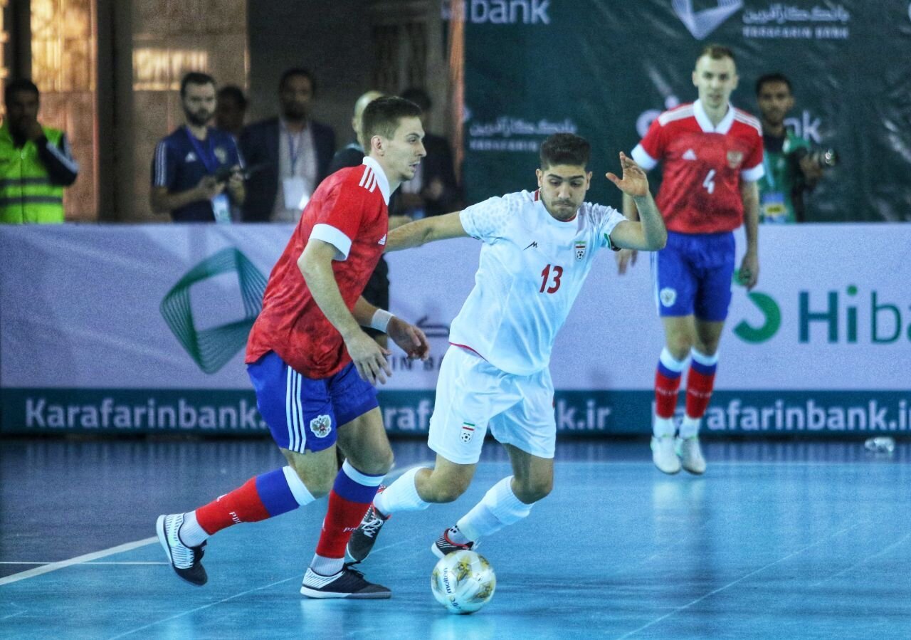 Russia down Iran futsal in friendly match