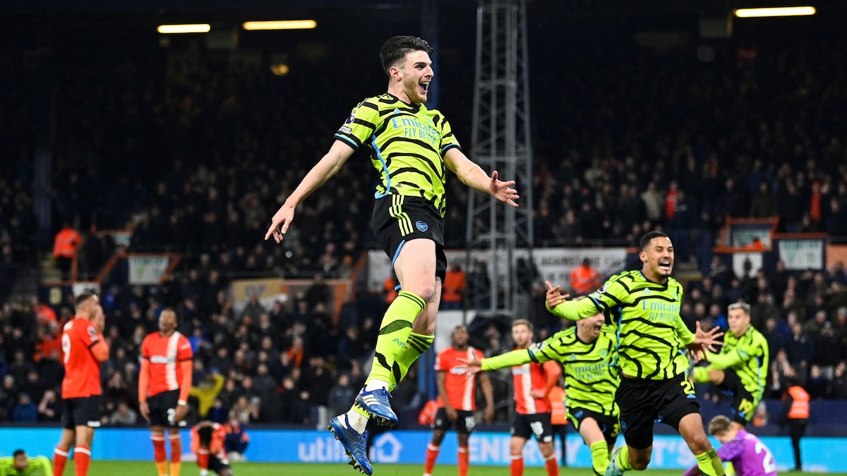 Declan Rice Caps Arsenal Fightback In Seven-Goal Thriller At Luton