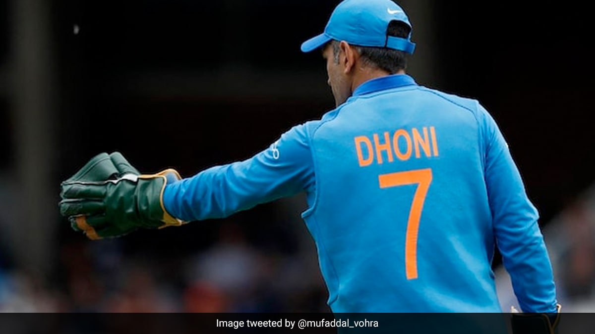 "No. 7 Can't Be Diluted": BCCI Vice-President On Retiring Dhoni's Jersey