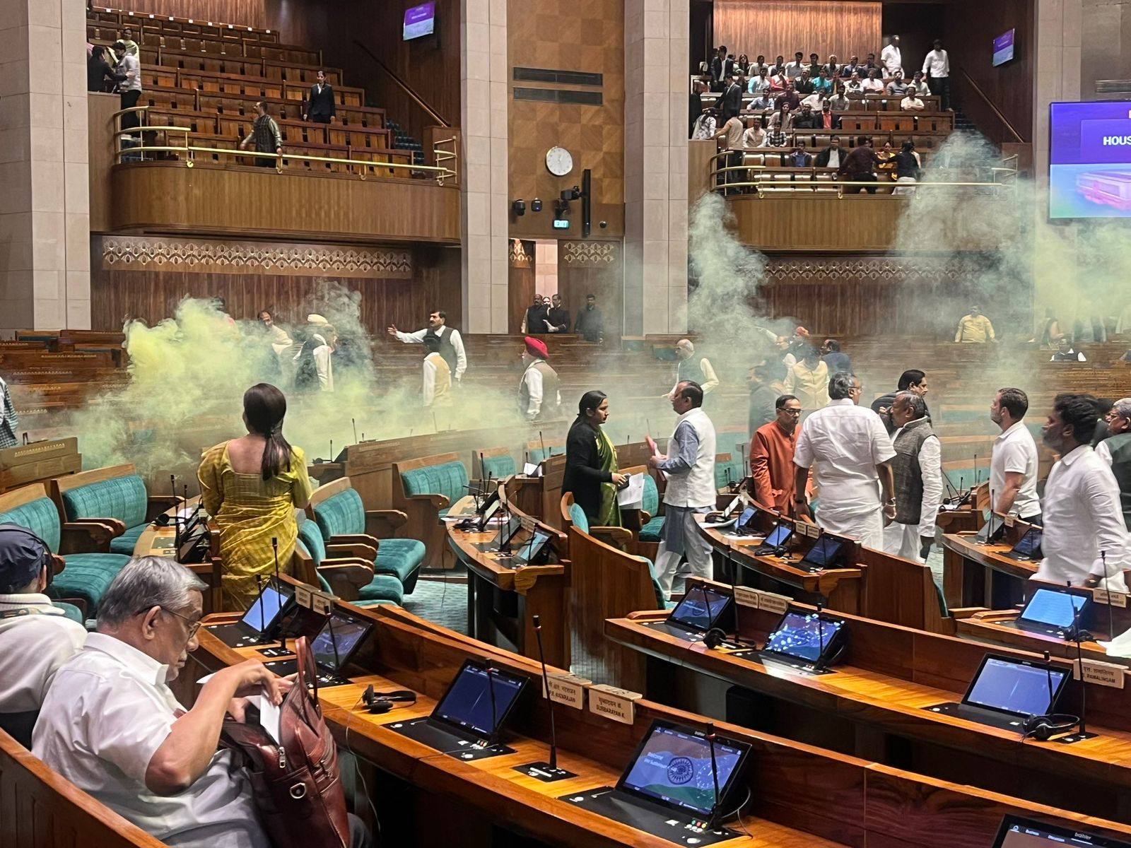 6 Involved In Parliament Smoke Scare, 4 Arrested, 2 On The Run: Sources