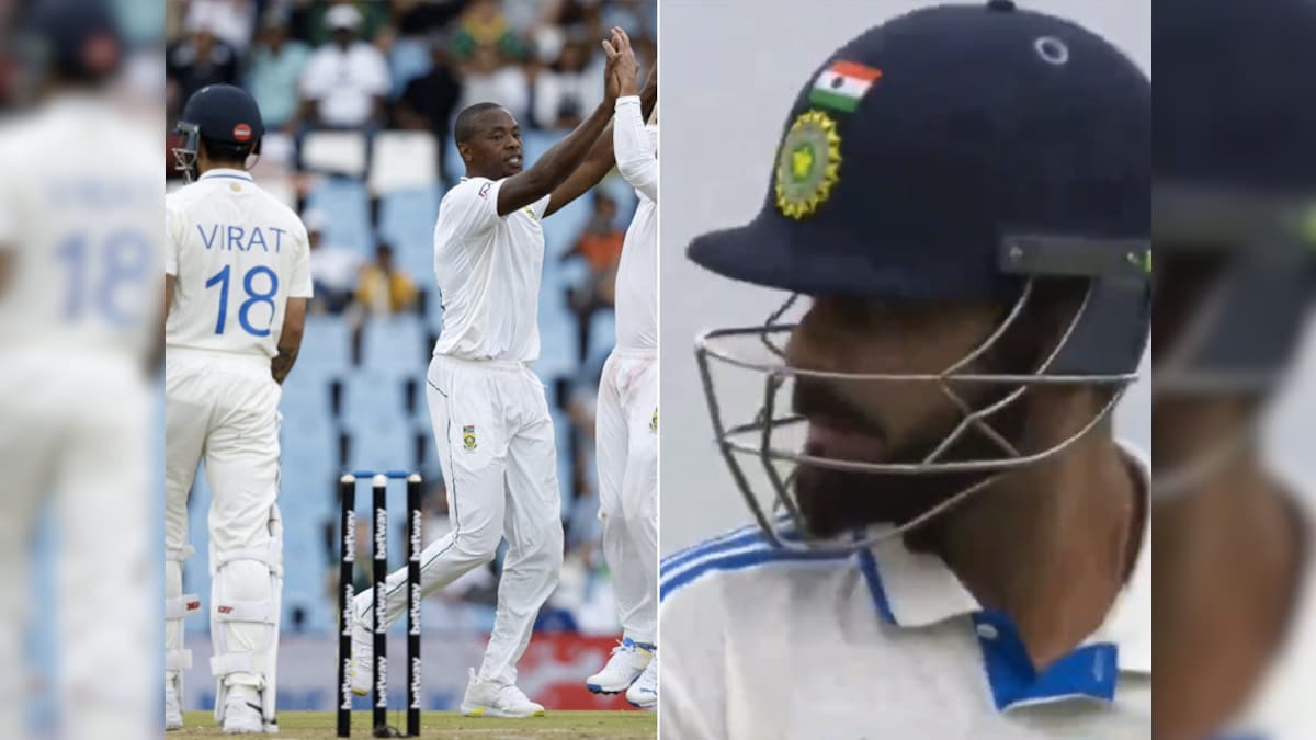 Watch: Kohli Has No Answer To Rabada's Ripper, Does This After Dismissal