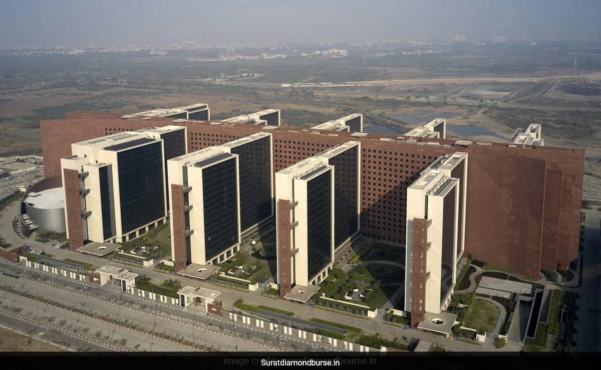 World's Largest Office Built In Surat In Hopes Of Dominating Diamond Trade