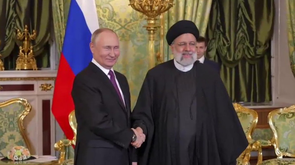 Iran, Russia presidents hold talks at Kremlin