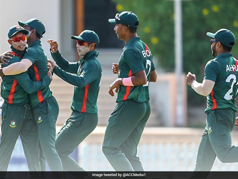 U19 Asia Cup: Bangladesh Beat India To Enter Final; UAE Stun Pakistan