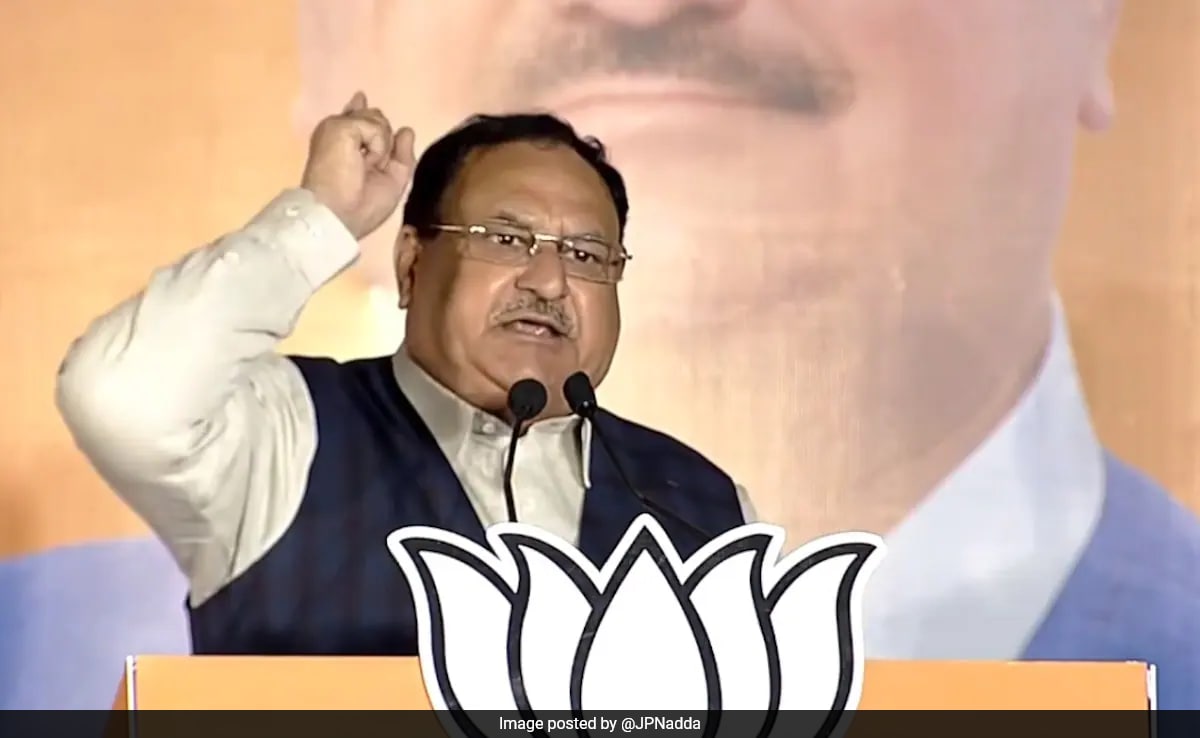 "Virtual Alliance Will Do Virtual Meetings Only": JP Nadda Jabs INDIA Bloc