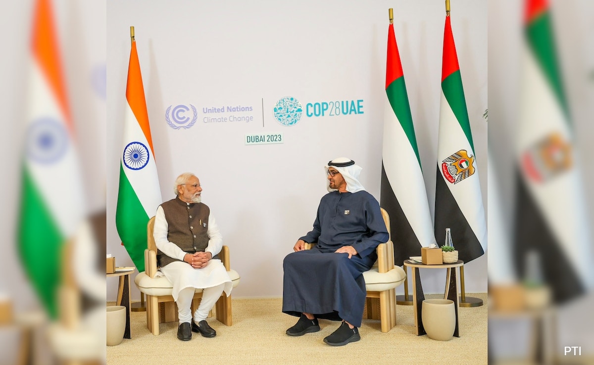 PM Modi Meets UAE President, Discusses Israel-Hamas War