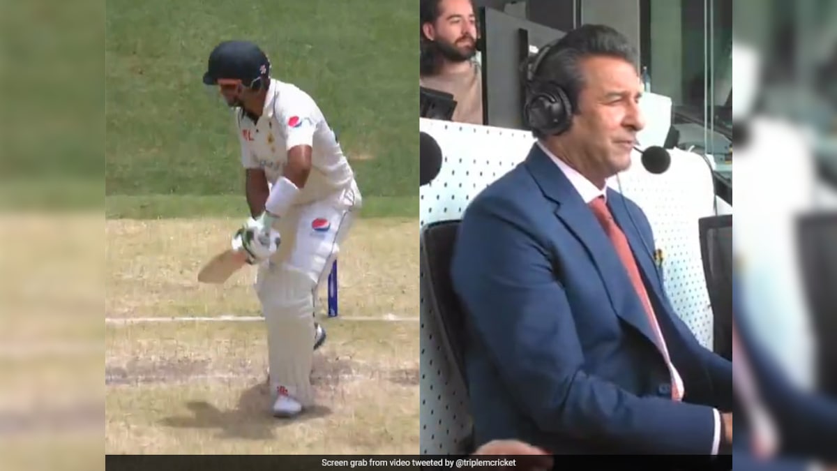 Watch: Akram's Frustarted Reaction Viral As Babar Gets Out Cheaply vs Aus