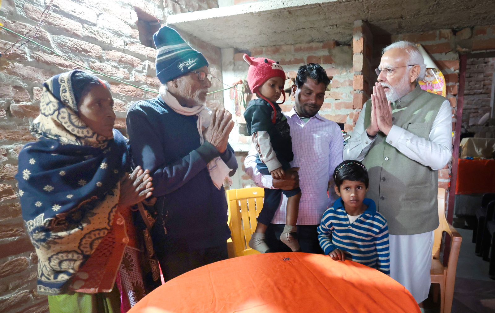 On Ayodhya Visit, PM's Detour For Tea At Welfare Scheme Beneficiary's Home