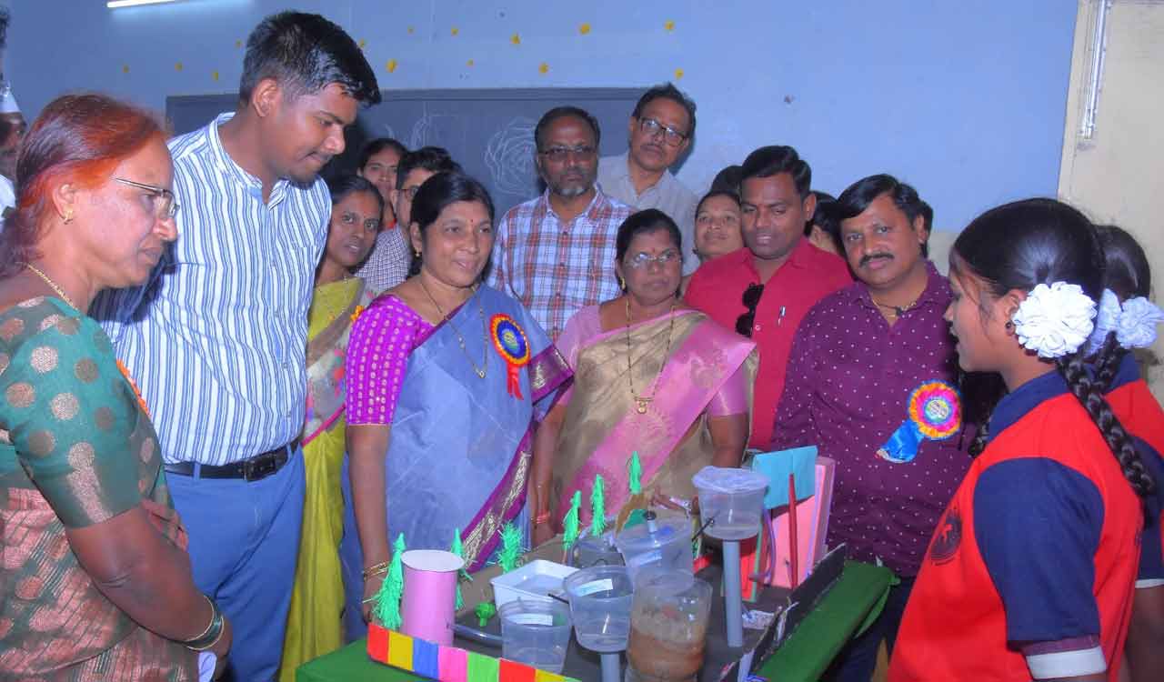 Three-day zonal level science fair ends in Mancherial