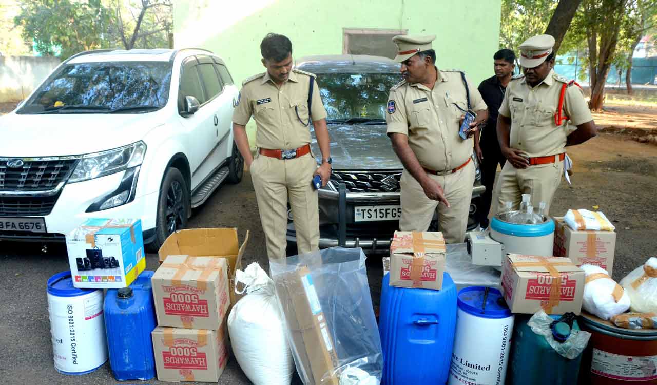 Two held for manufacturing Alprazolam in Sangareddy