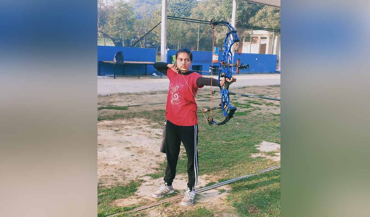 Peddapalli girl excels in Archery