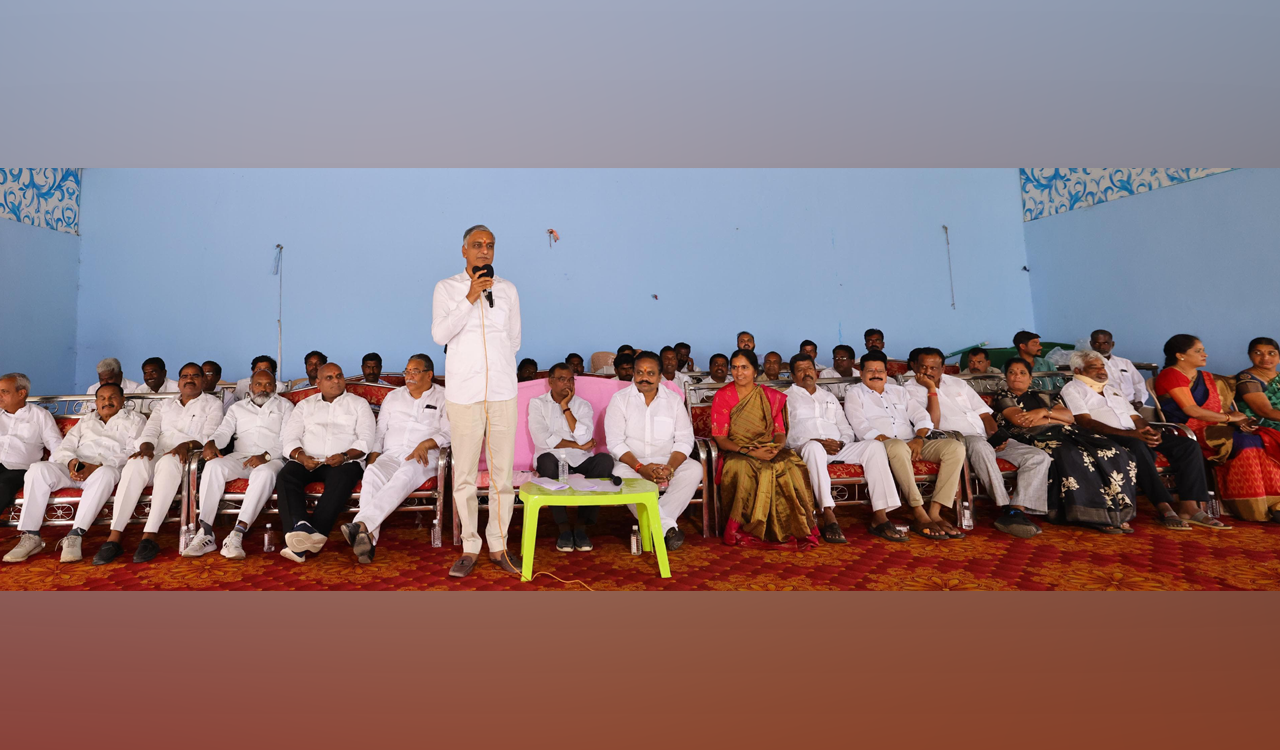 Work collectively for BRS victory in Medak Lok Sabha elections: Harish Rao calls upon cadre