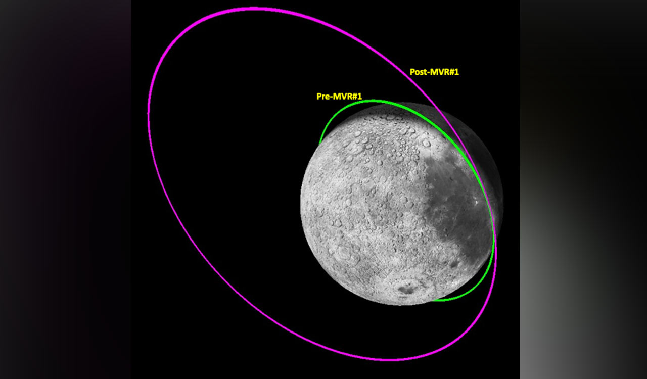 ISRO moves Chandrayaan-3 propulsion module to orbit around Earth