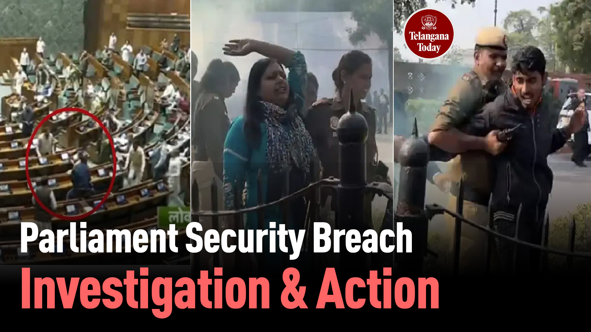 Indian Parliament Security Breach: Investigation And Action On Intruders | Delhi News Today