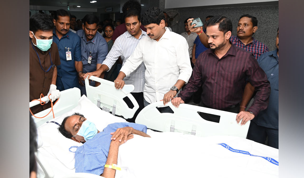 KCR undergoes successful hip replacement surgery