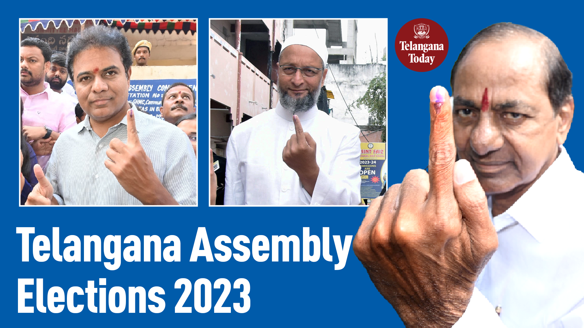 CM KCR Votes In Telangana Assembly Elections | Telangana News