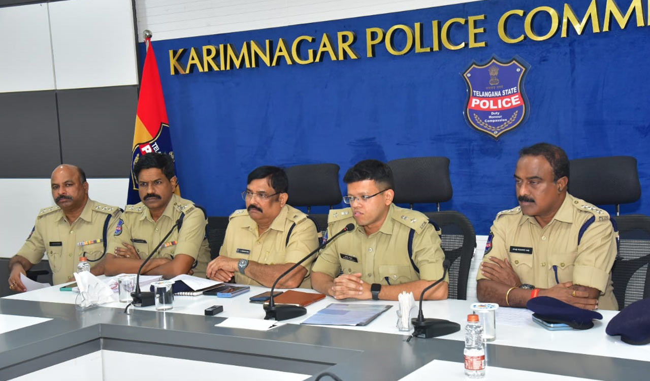 Crime rate up by 23.88 percent in Karimnagar