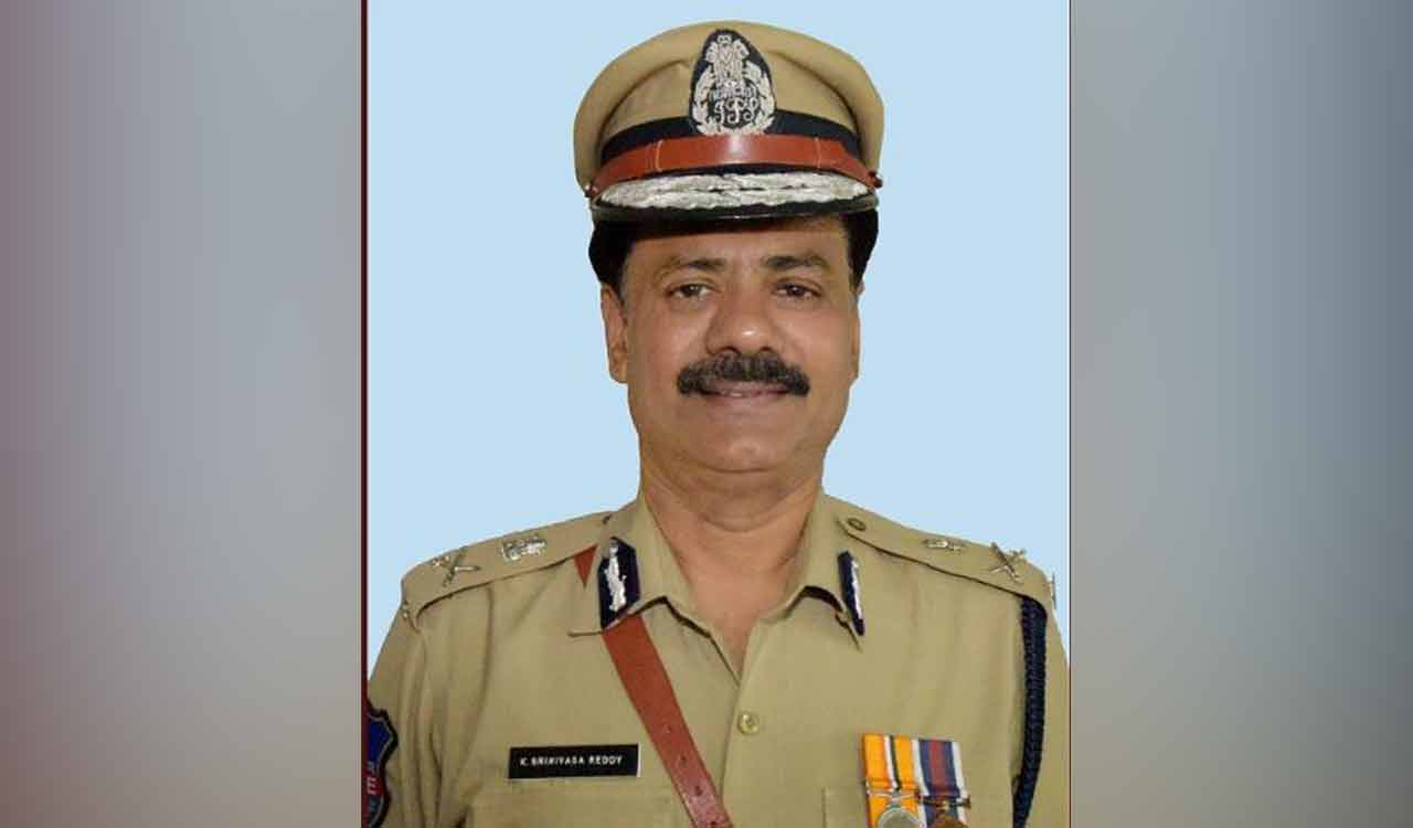 Kothakota Sreenivasa Reddy is the new Hyderabad Police Commissioner