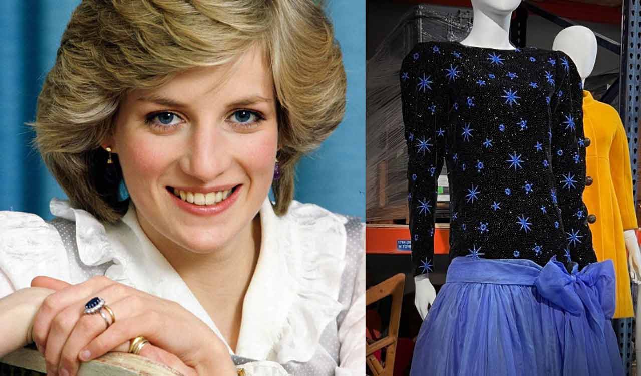 Dress worn by Princess Diana fetches record amount at auction; more deets here