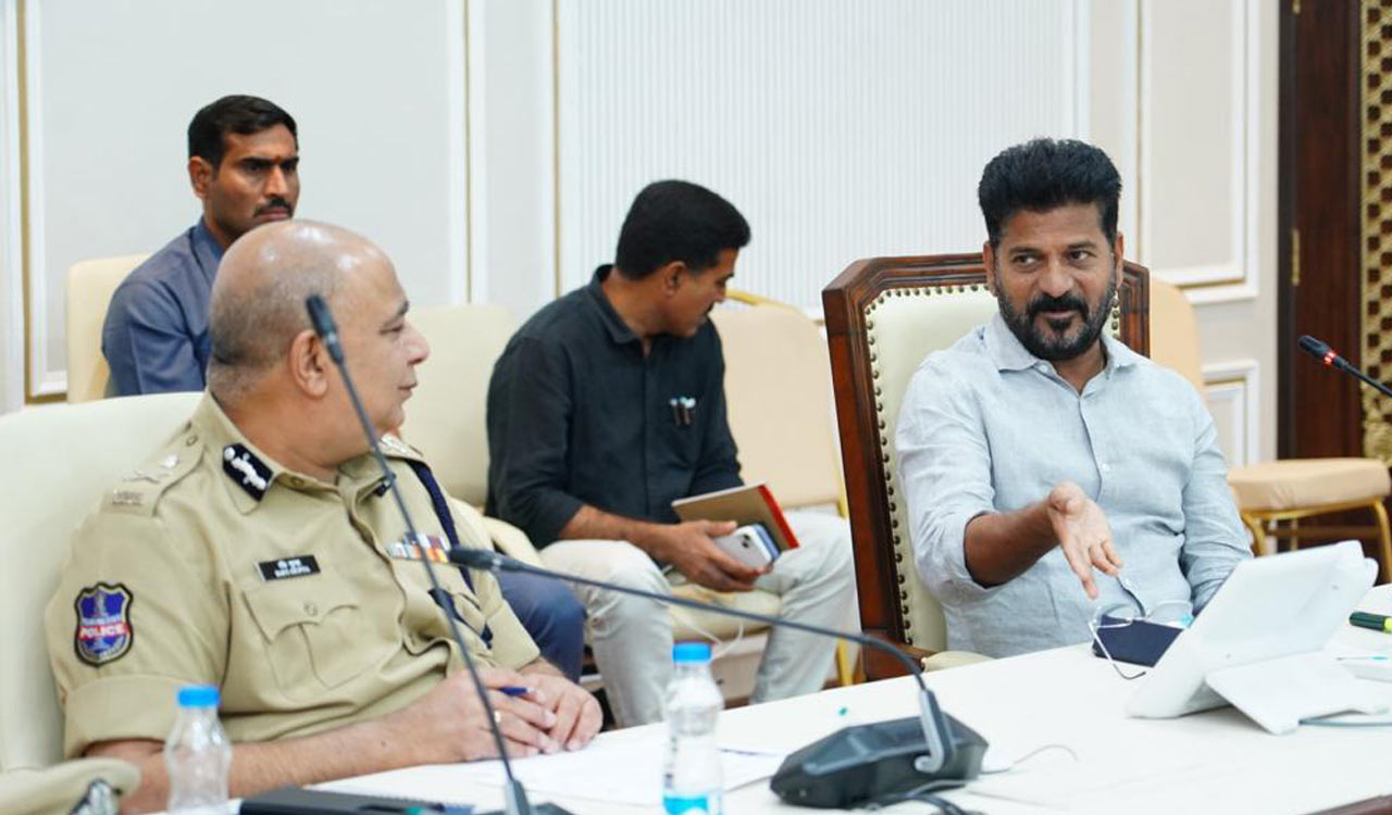 Revanth Reddy asks police to take up recruitments