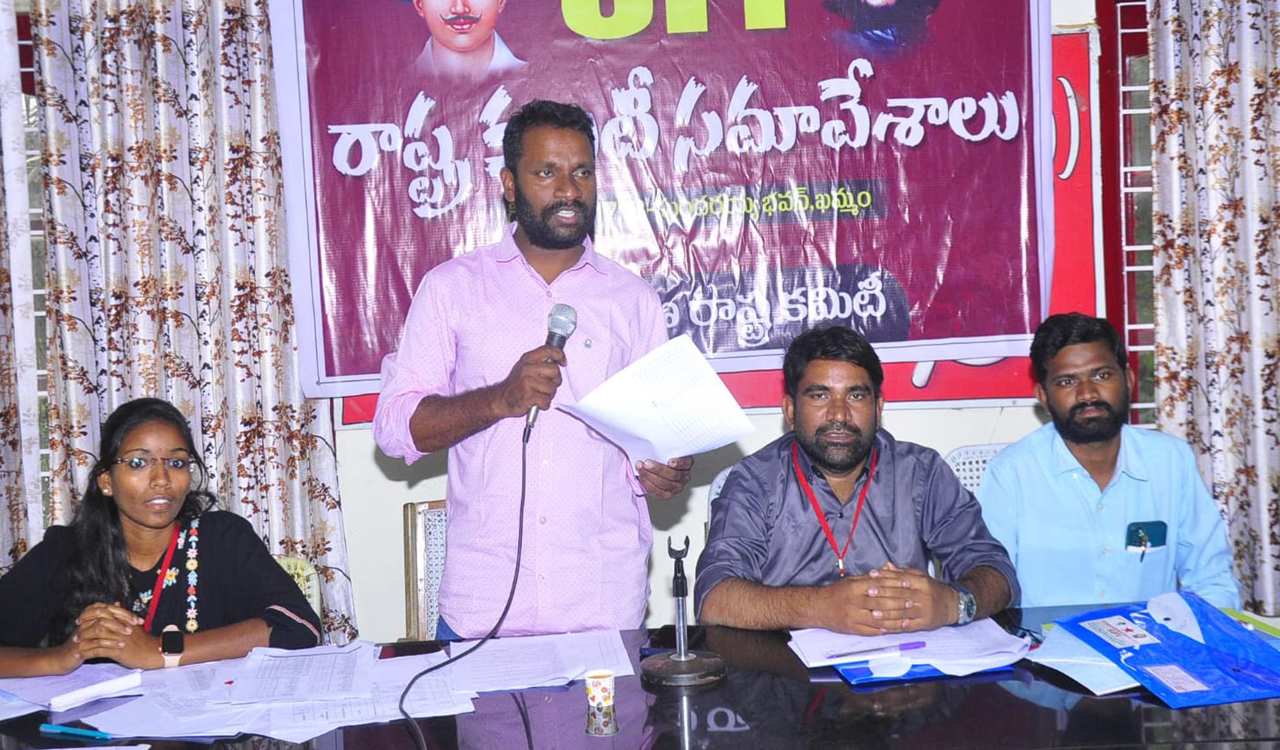 SFI asks Telangana government to release pending scholarship dues