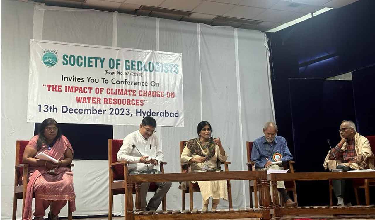 Hyderabad: ‘Society of Geologists’ holds conference on climate change