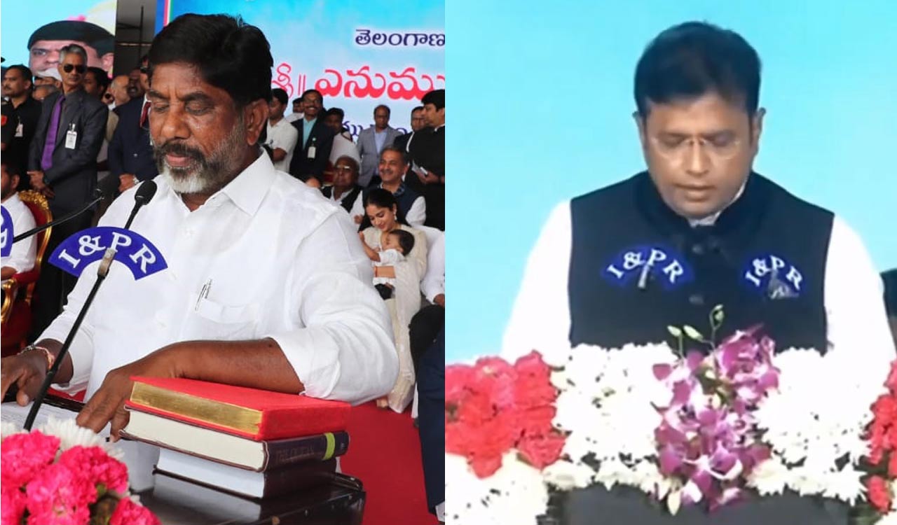 Telangana: Portfolios of ministers announced; Dy CM Bhatti gets finance, Sridhar Babu new IT Minister