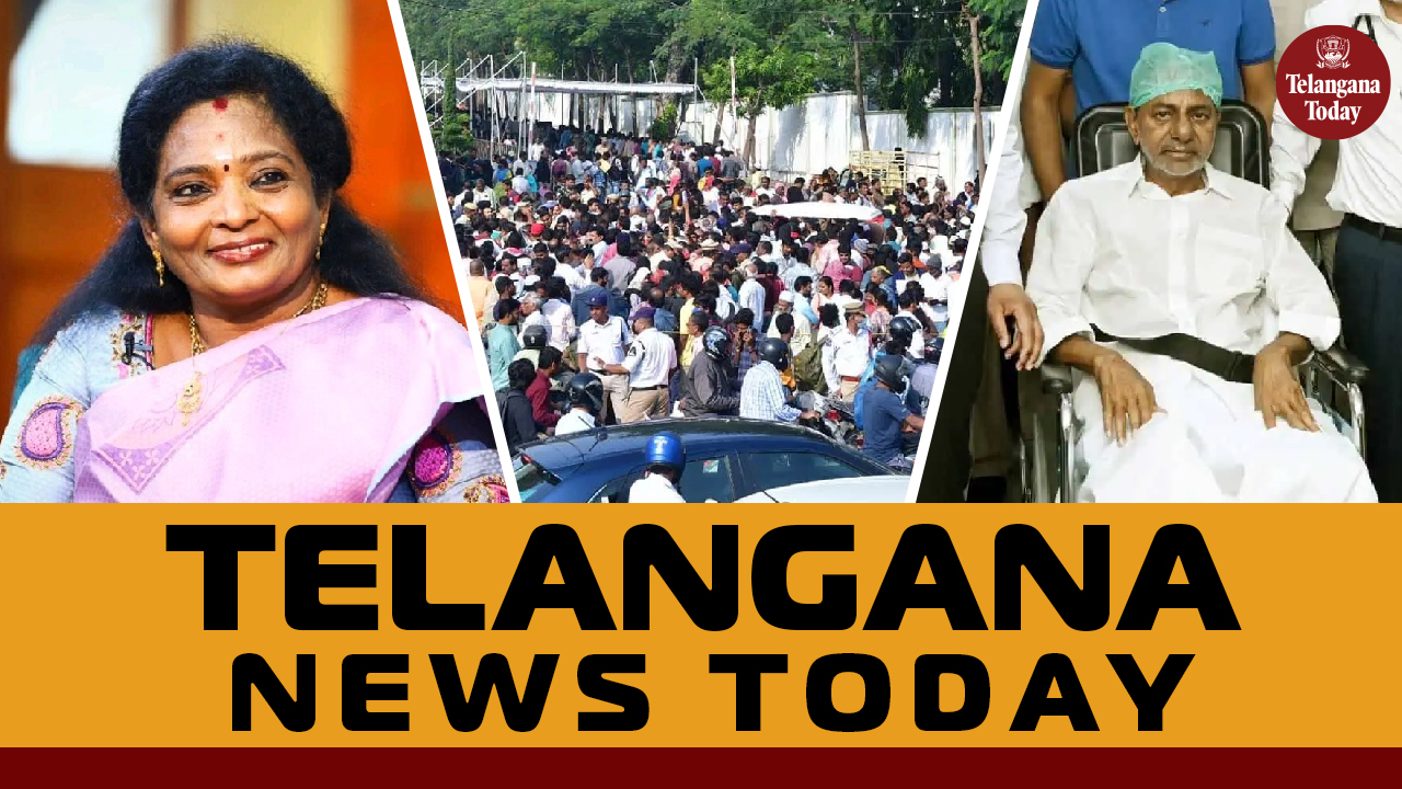 Telangana News Today: Governor Tamilisai On Congress’ Commitments, KCR Discharge, Prajavani Program