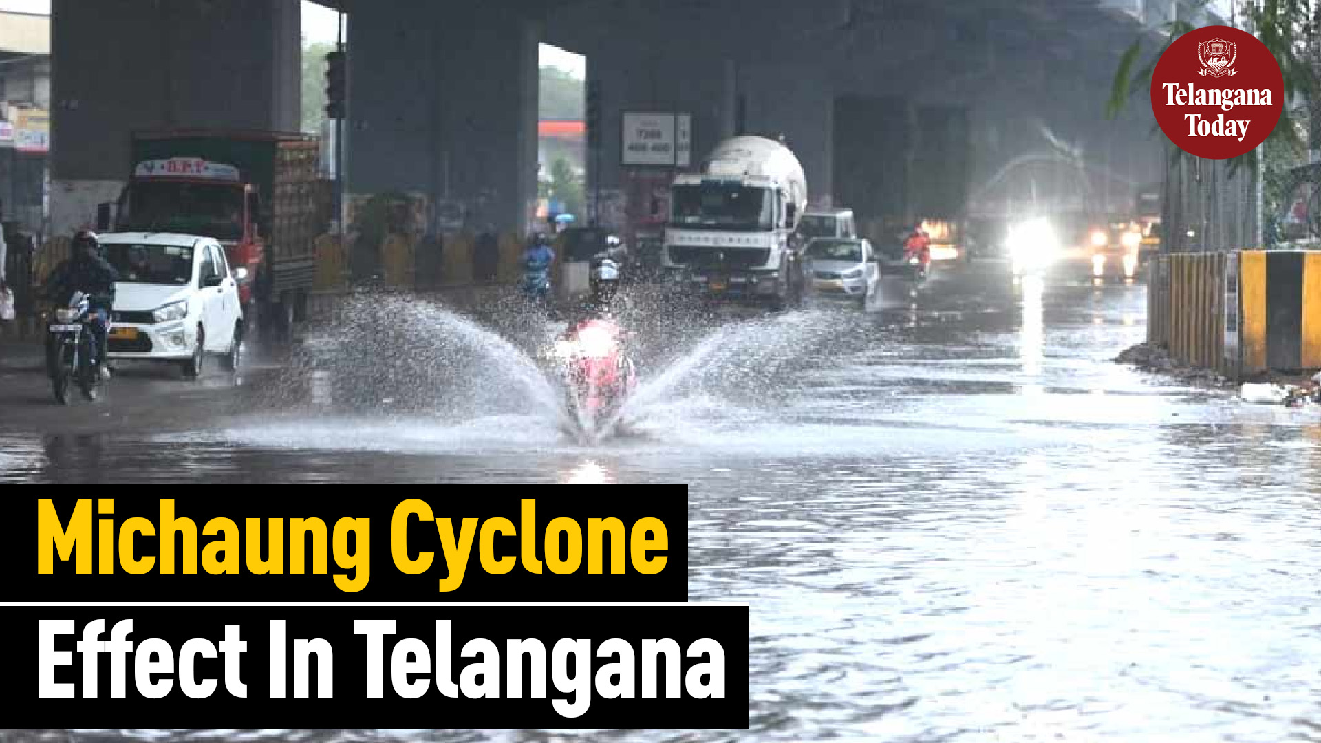 Cyclone Michaung Effect In Telangana | Red Alert In Mulugu And Bhadradri Kothagudem | Telangana News