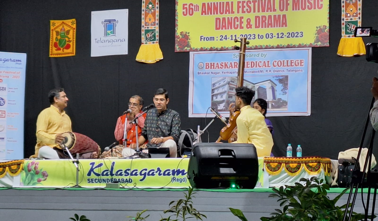 Hyderabad: Kalasagaram Annual festival continues to thrill music enthusiasts on its seventh day