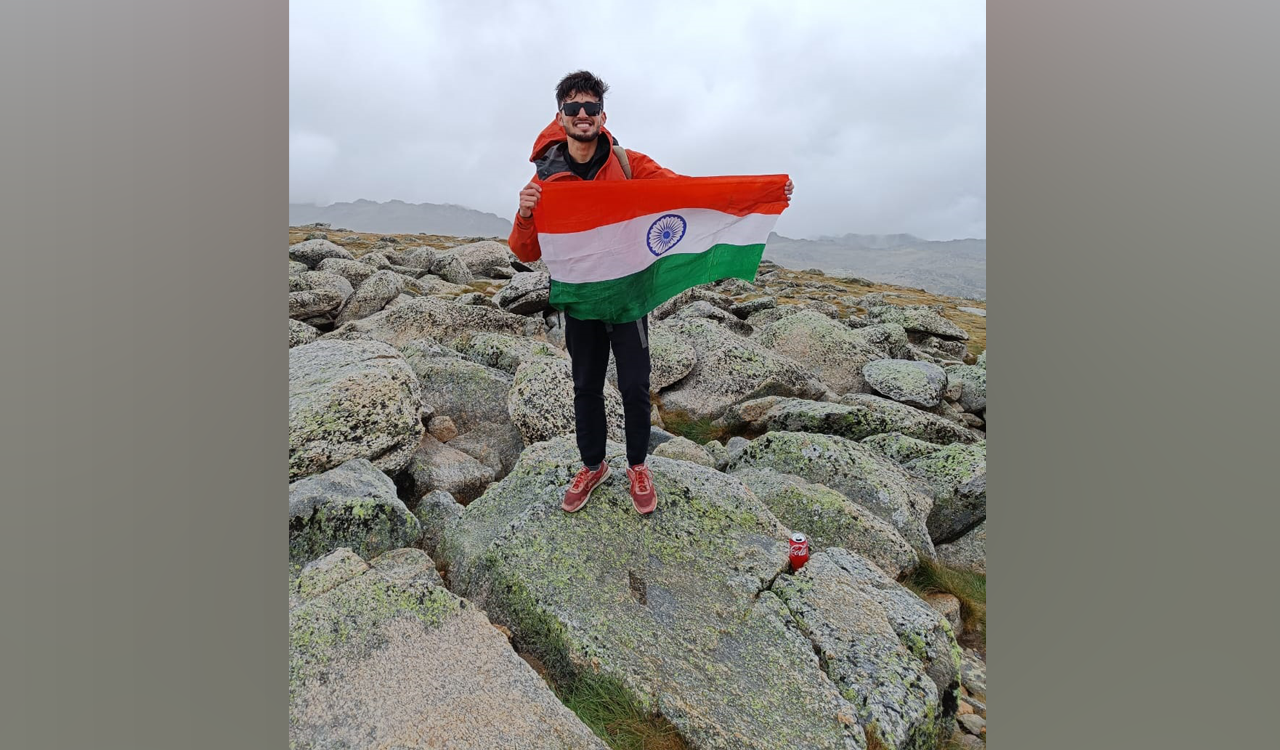 Young Telangana mountaineer Yaswanth Naik conquers Mount Kosciuszko, aims for Everest next