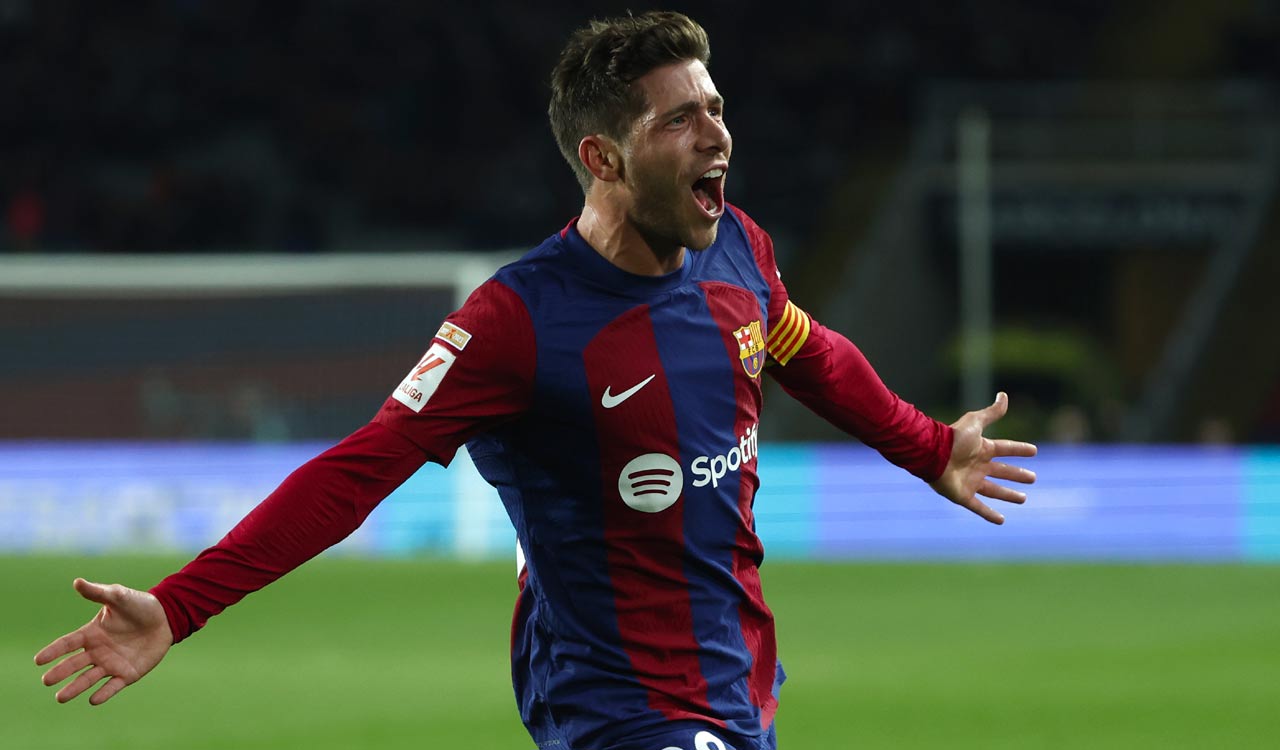 La Liga: Barcelona edge past Almeria, Bilbao grab last minute win