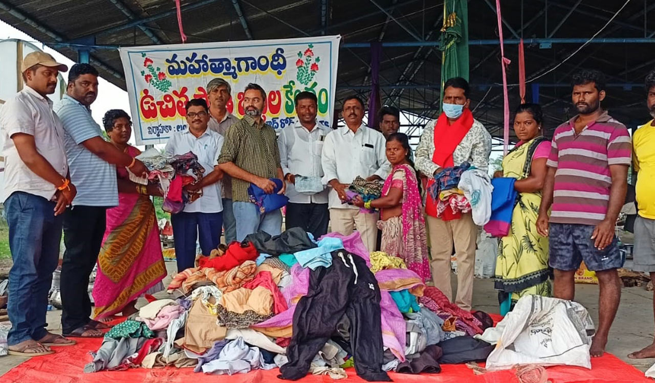 Madhira man reaches out to needy, provides them clothes