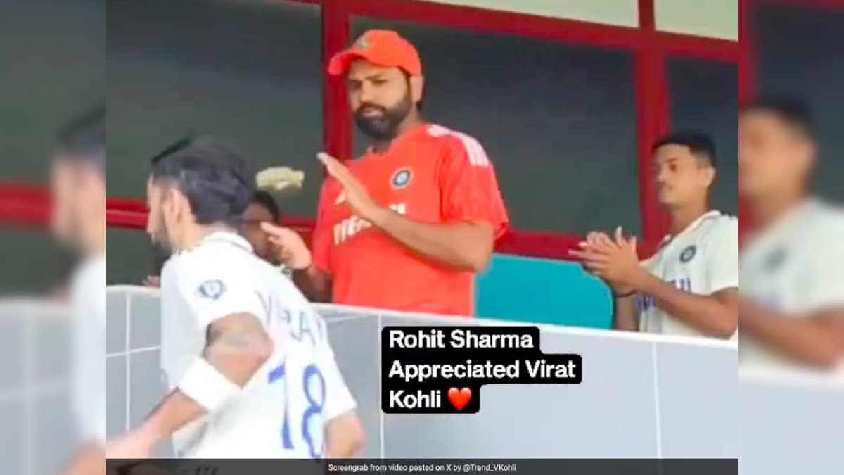 Watch: Virat-Rohit Moment After Ex Skipper's Dismissal Has Fans In Shock