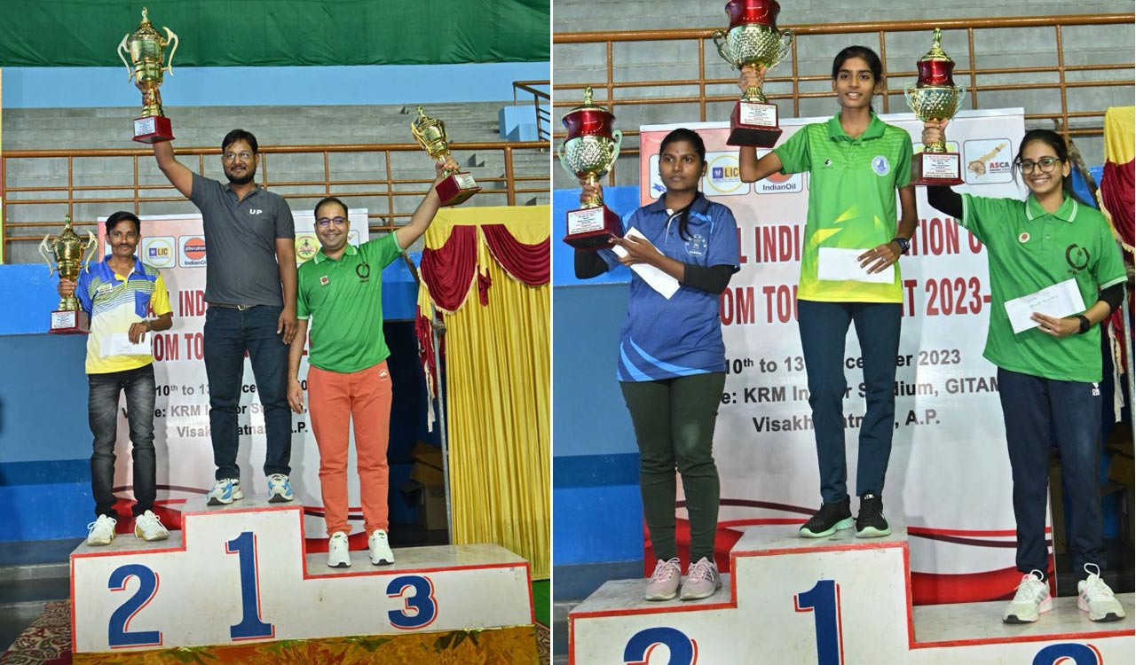 Arif, Khazima clinch men and women’s titles of Federation Cup Carrom Tournament