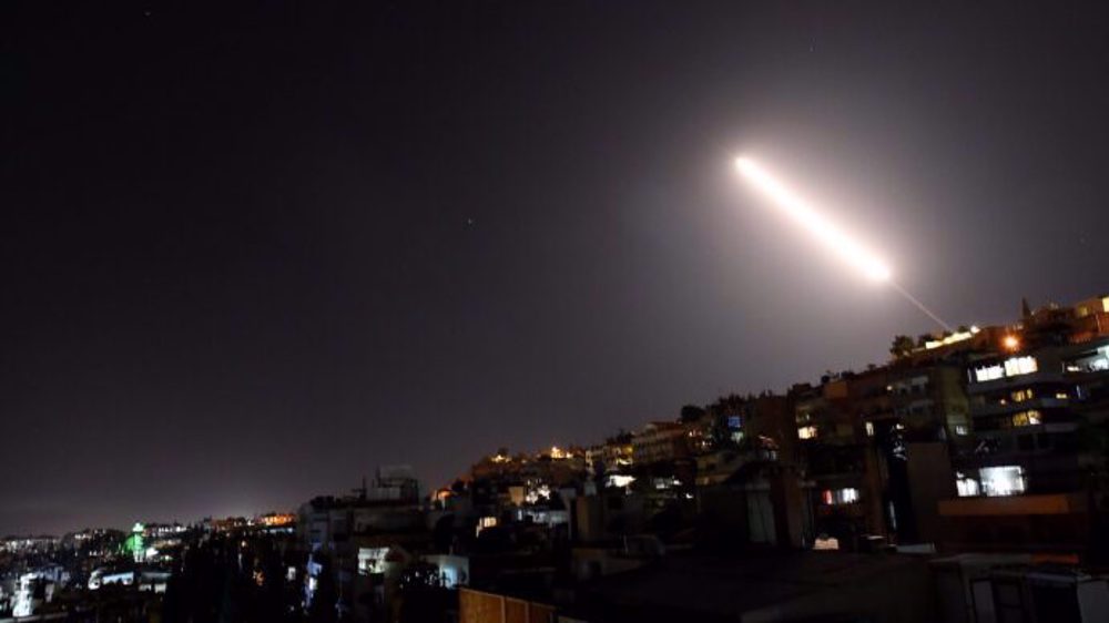 Syria’s air defense confronts Israeli aggression near Damascus