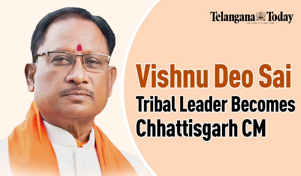 Vishnu Deo Sai: Tribal Leader Becomes Chhattisgarh CM | Chhattisgarh News