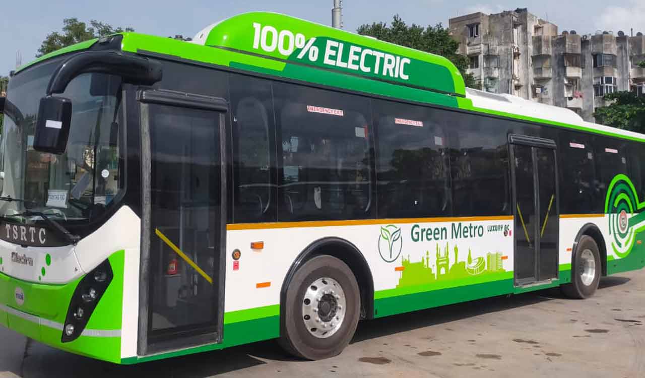 TSRTC to operate e-Metro AC buses in Hyderabad from Dec 15