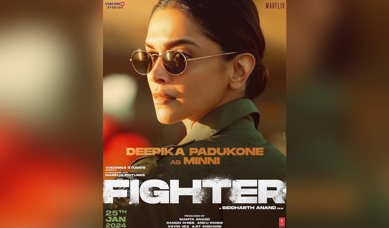 ‘Fighter’ new poster: Deepika Padukone looks fierce as Squadron Leader Minal Rathore