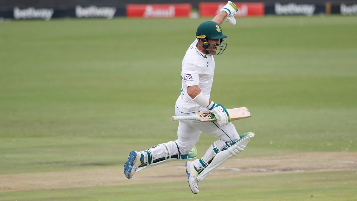 Ton-up Elgar Overshadows KL Rahul To Put South Africa In Cruise Control