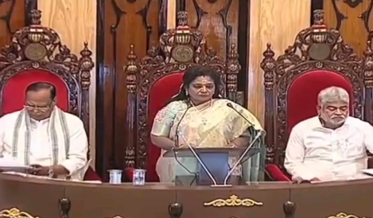 Governor’s speech deliberate attempt to undermine BRS rule: Niranjan Reddy