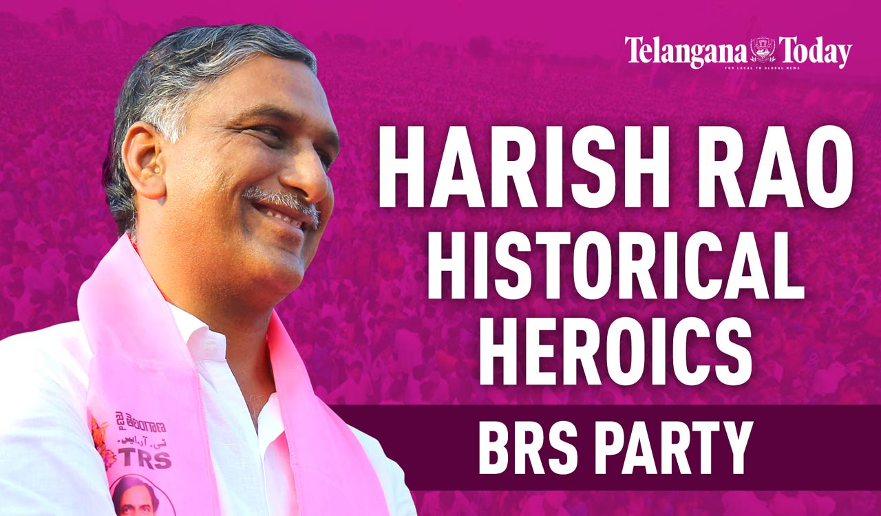 Harish Rao Creates History For BRS Party And Telangana Politics | Telangana News