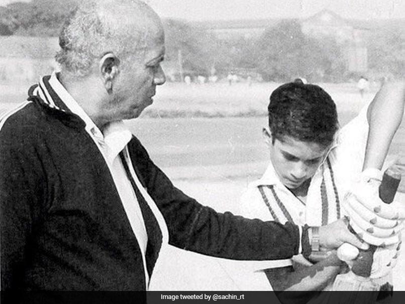 "Lessons He Taught Me…": Tendulkar Remembers Coach On His Birthday