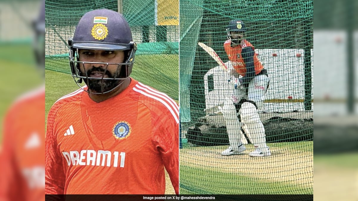 Watch: Sound On! Virat Kohli, Rohit Sharma In Nets Is A Sight To behold