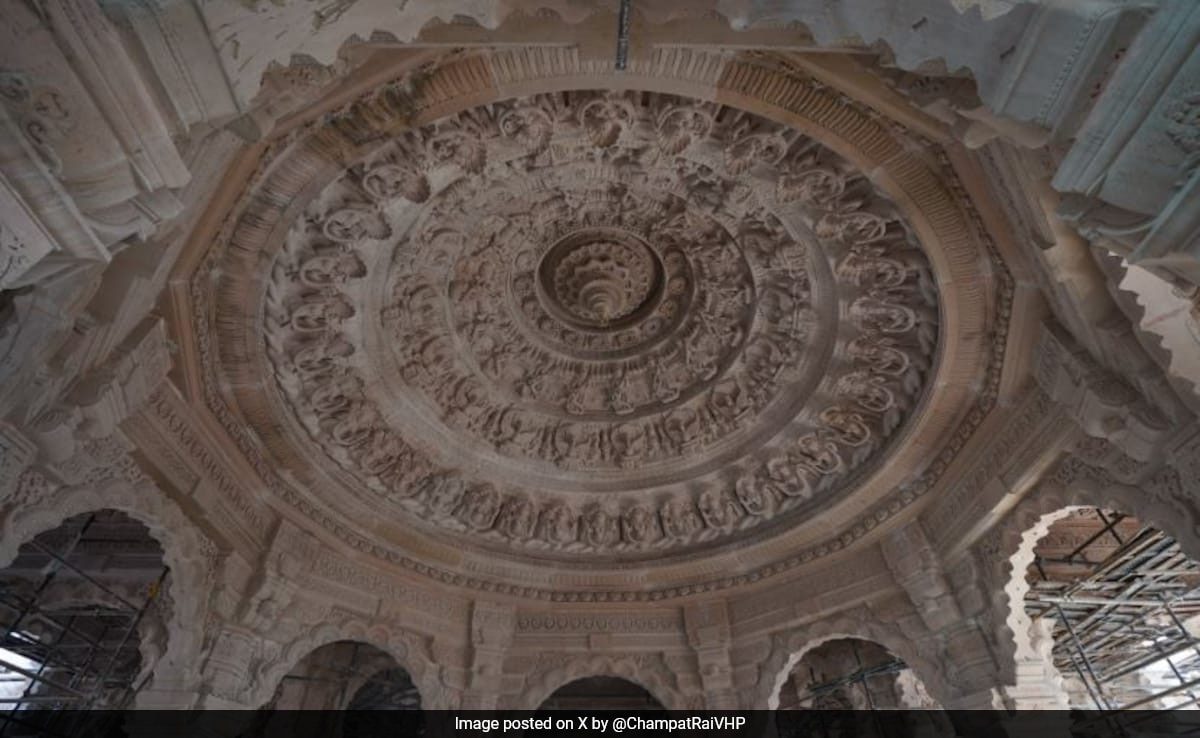 Pics: Inside Ayodhya's Ram Temple Finishing Work