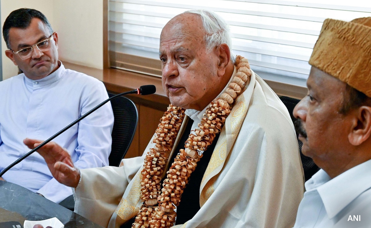 Lord Ram Doesn't Belong Only To Hindus, But Entire World: Farooq Abdullah