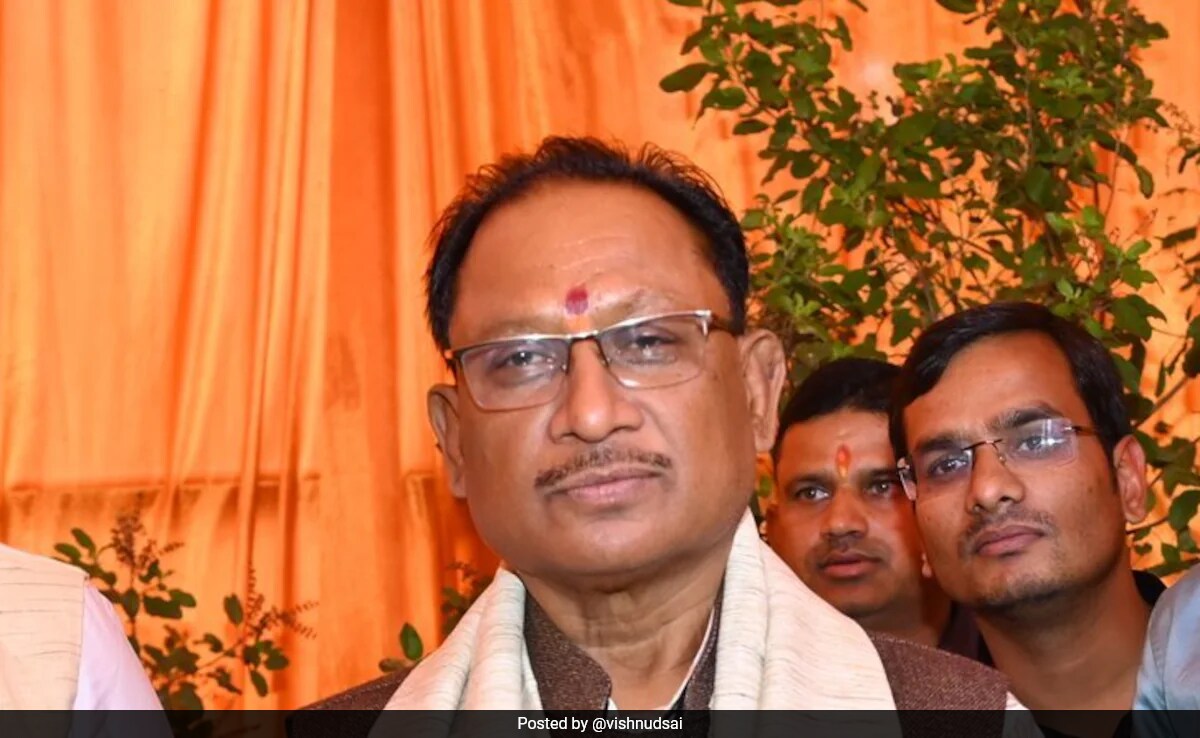 Chhattisgarh Chief Minister-Elect's Dig At Congress Over Tribal Welfare